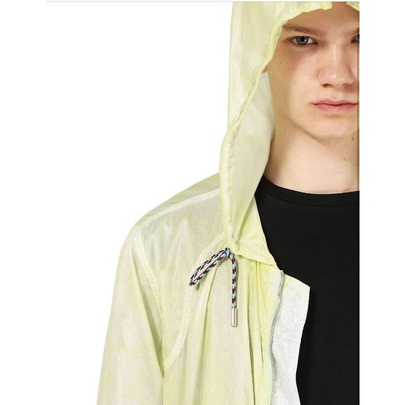 $695 Diesel Black Gold Jabasta Yellow Jacket Made In Italy Size IT-48 / US-L - Picture 6 of 6